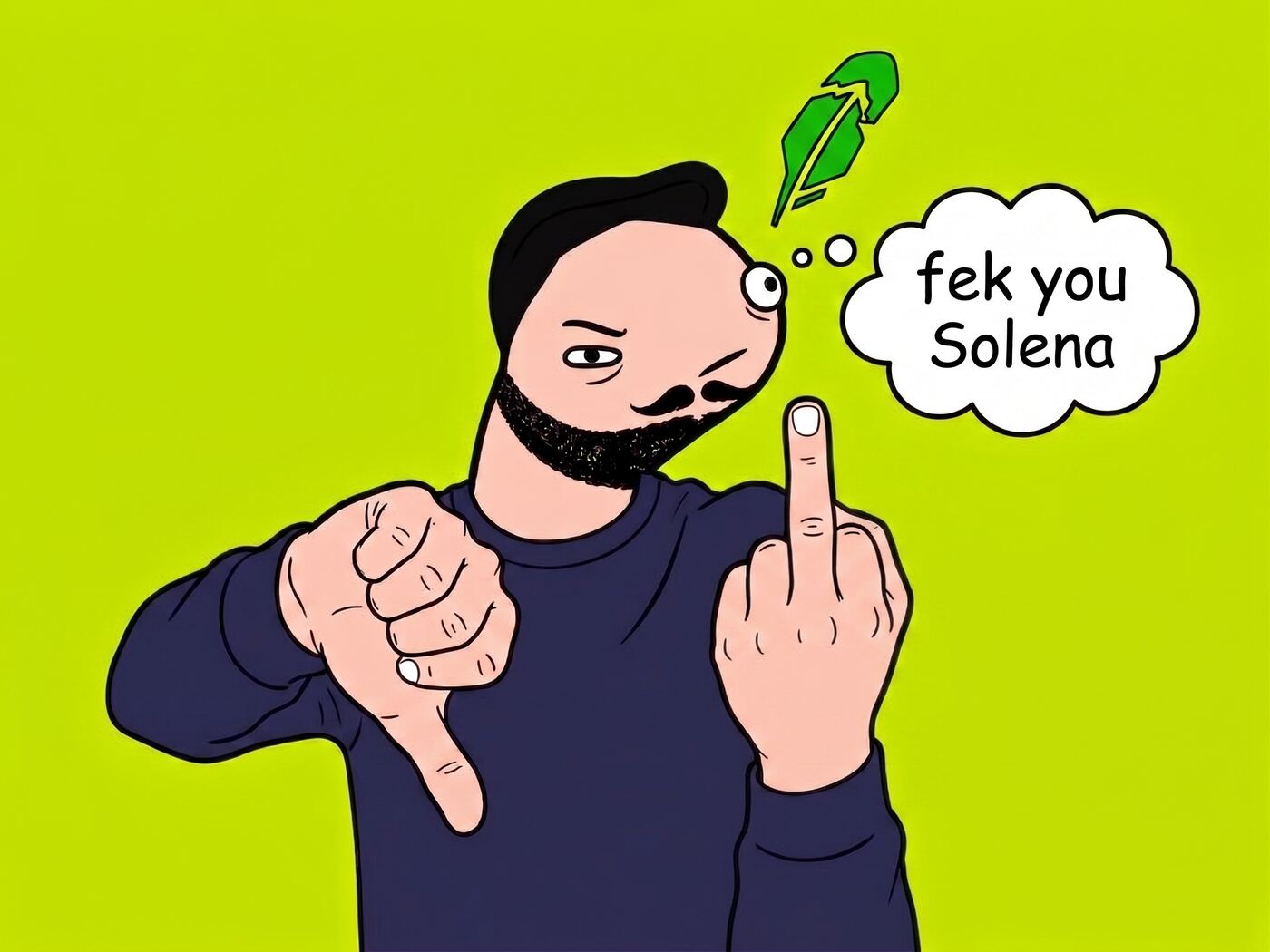 Velad has words for Solena