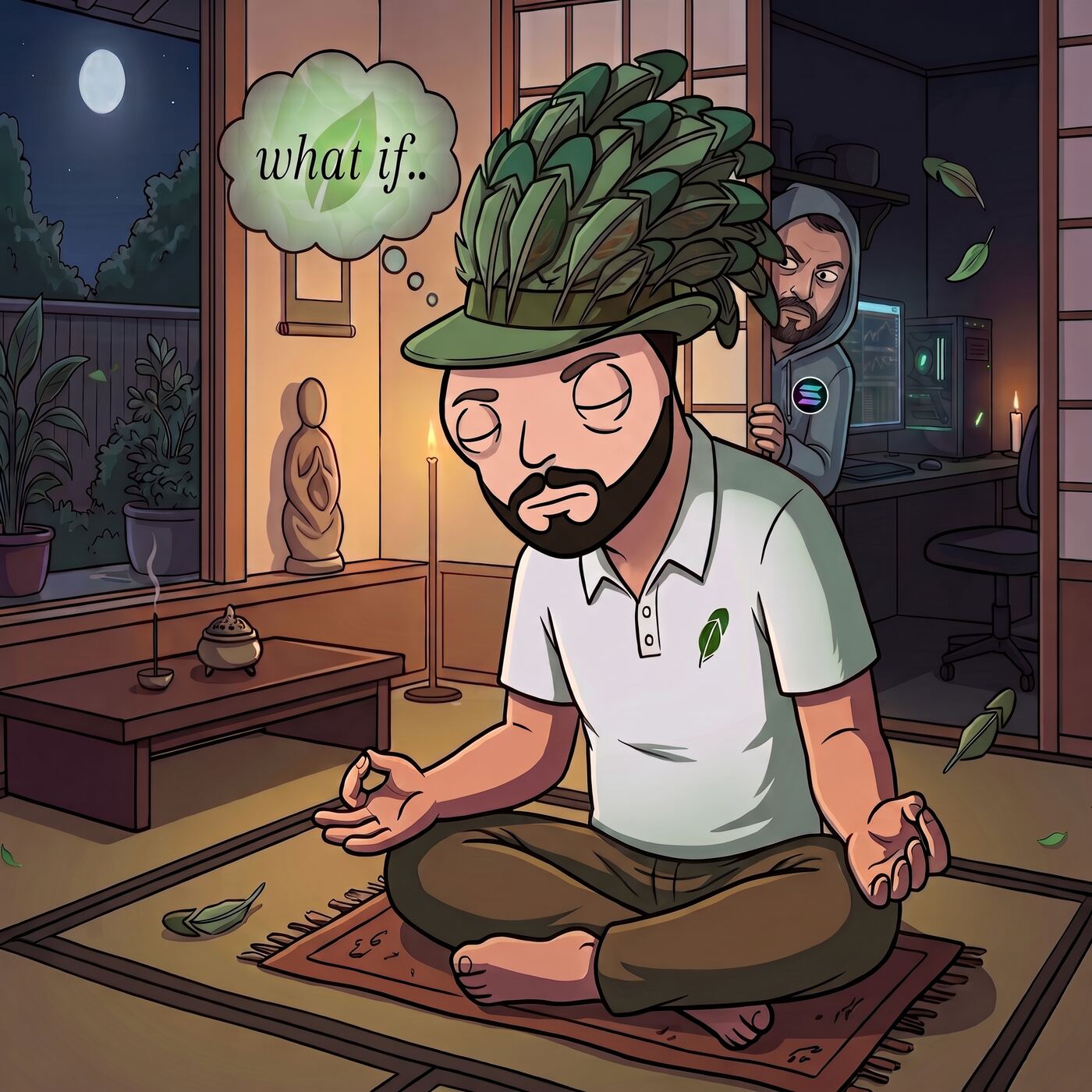Velad meditating: what if