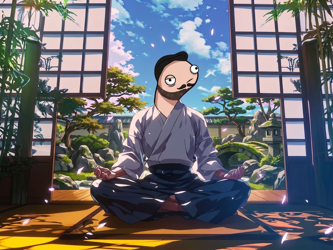 Velad achieving inner peace